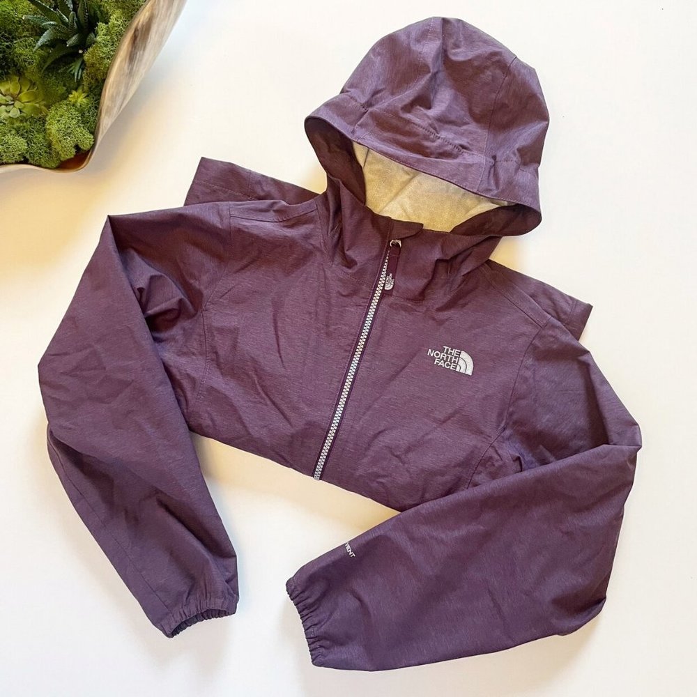 The North Face Kids Purple Raincoat